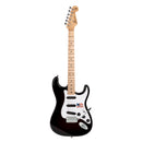 SX ALD2B Alder Series Electric Guitar - Black