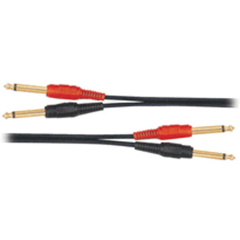 VM AR15 2 x 6.3 Mono Jack to 2 x 6.3 Mono Jack Cable