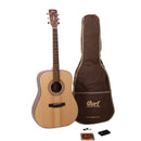 Cort Earth Dreadnought Guitar Pack w/ Bag,  Tuner, Picks, Strings