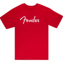 Fender Spaghetti Logo T-Shirt - Dakota Red