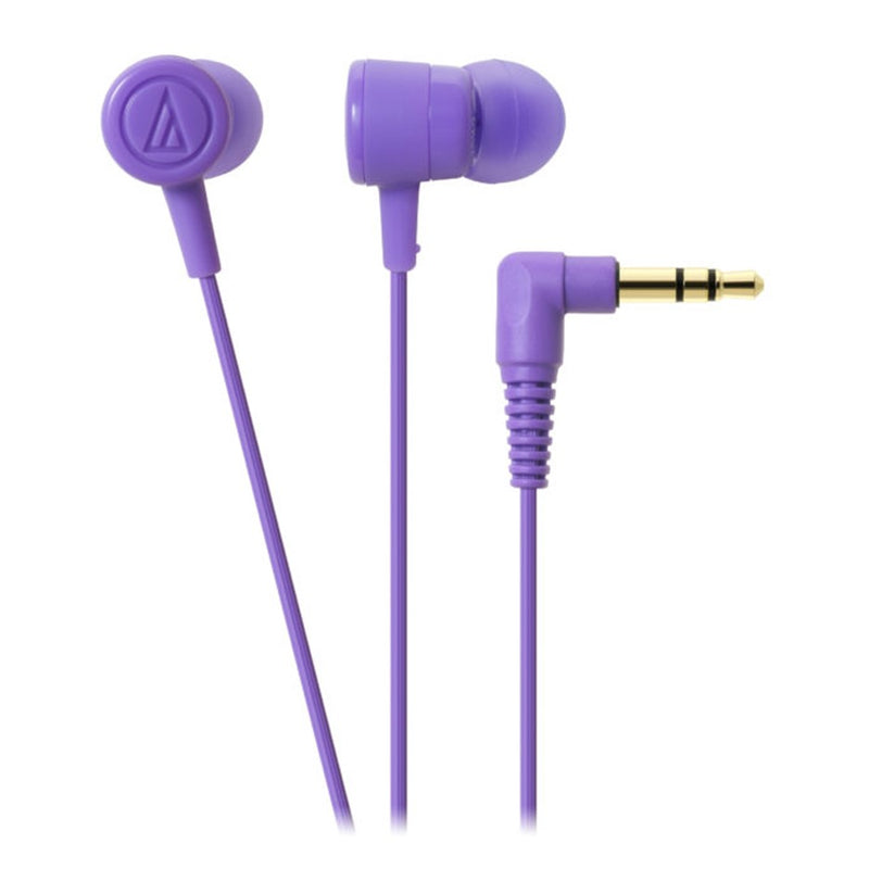 Audio Technica DIP ATH-CKL220 Earphones Purple