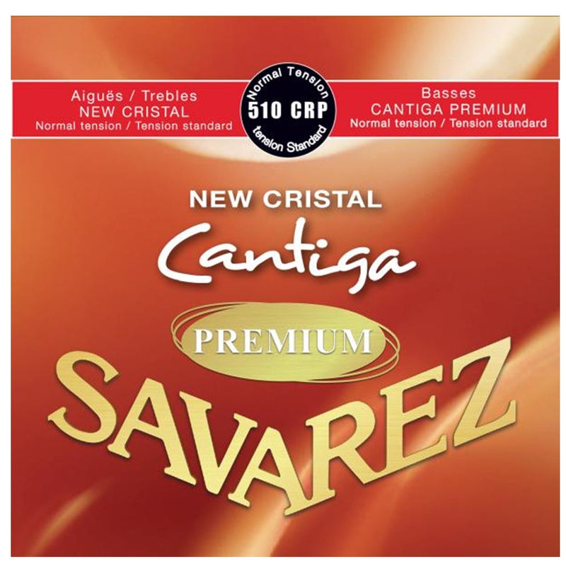 Savarez 510CRP New Crystal Cantiga Premium Classical Guitar Strings - Normal Tension
