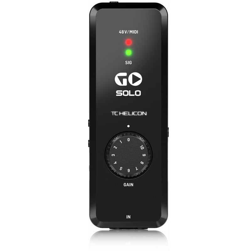 TC Helicon Go Solo Audio/Midi Interface for Mobile Devices