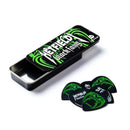 Dunlop JSA82 James Hetfield Pick Tin w/ 6 Ultex .94mm Picks - Black Fang