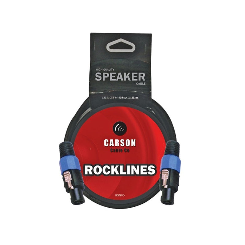 Carson RSN-50 Rocklines 50ft / 15m Speakon Speaker Cable