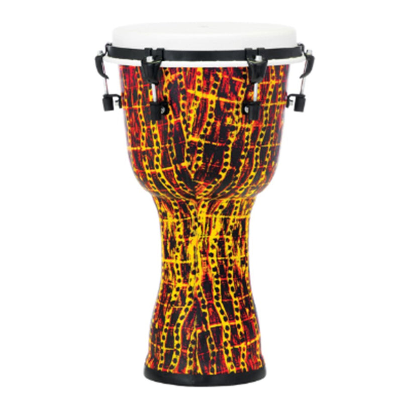 Pearl Top Tuned Synthetic Shell Djembe 10" - Tribal Fire