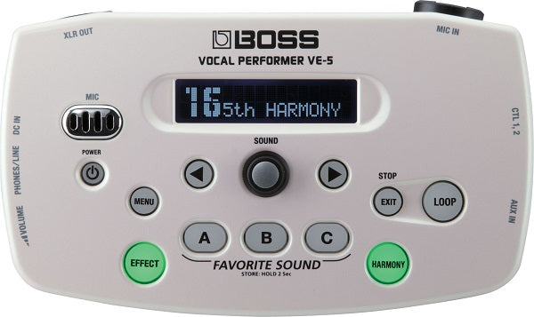 Boss VE-5 Vocal Performer Effect Unit