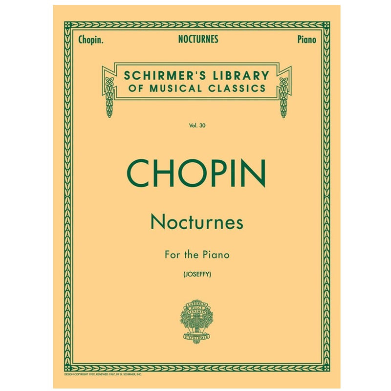 Chopin Nocturnes for the Piano Op. 299 Joseffy