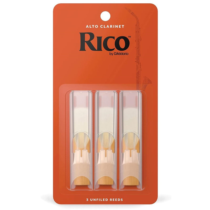 Rico by D'Addario Alto Clarinet Reeds Strength 2.0 - 3 Pack [special order item]