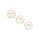 Fender Stratocaster Knobs Set - Parchment (Volume, Tone, Tone)