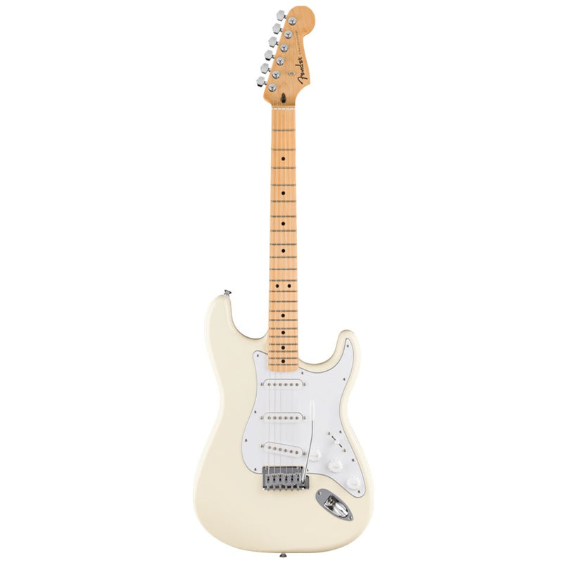 Fender Standard Series Stratocaster, Maple Fingerboard - Olympic White