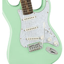 Squier FSR Affinity Stratocaster, Laurel Fingerboard w/ Pearloid Pickguard - Surf Green