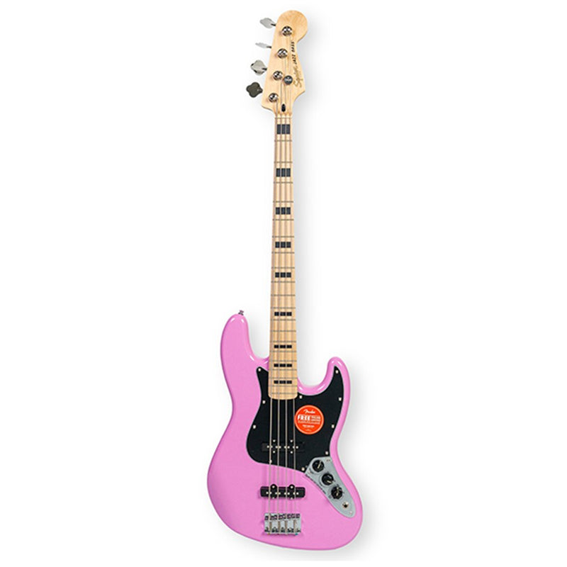 Squier FSR Affinity Active Jazz Bass - Flash Pink