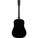 Fender CD-60S Solid Top Dreadnought Acoustic Guitar - Black