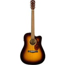 Fender CD-140SCE Dreadnaught Acoustic Guitar w/ Pickup and Case - Sunburst