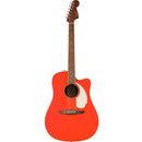 Fender California Standard Redondo CE Acoustic / Electric Guitar - Fiesta Red