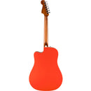 Fender California Standard Redondo CE Acoustic / Electric Guitar - Fiesta Red