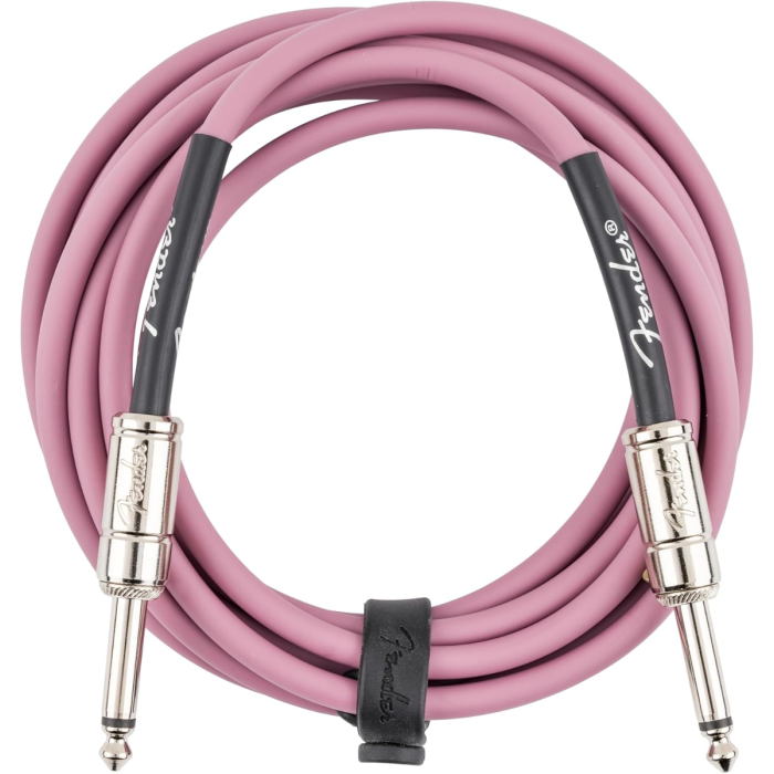 Fender Contour Series Instrument Cable, 10'  - Burgundy Mist