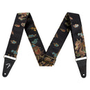 Fender Satin Dragon 2" Guitar Strap - Black