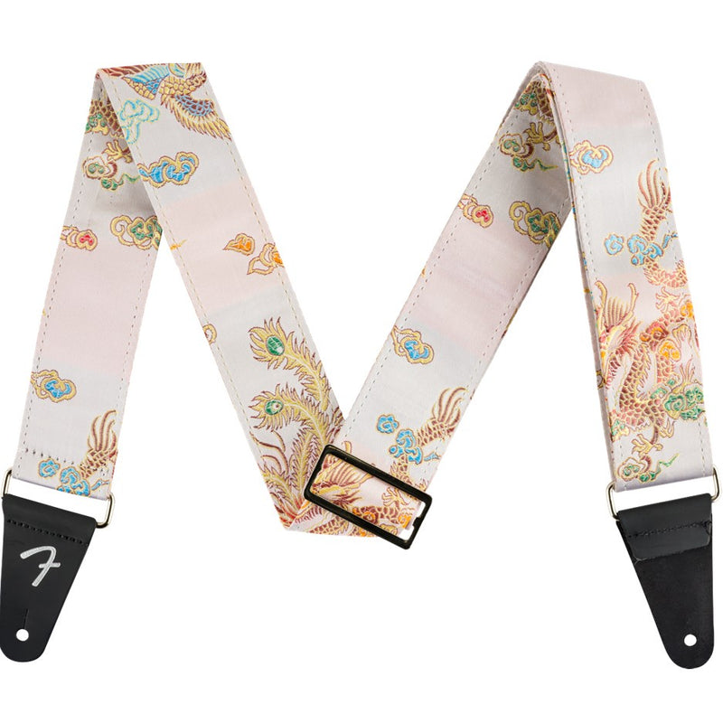 Fender Satin Dragon 2" Guitar Strap - Ivory