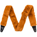Fender Poodle Plush Guitar Strap - Rust