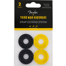 Fender X Third Man Hardware Strap Blocks (2) - Yellow/Black