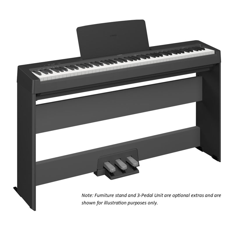 Yamaha P-145BTB 88-Note Portable Digital Piano w/ Bluetooth - Black