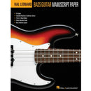 Hal Leonard Bass Guitar Manuscript & Tab Book