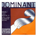 Single Thomastik Dominant Violin E String - 1/2 Size