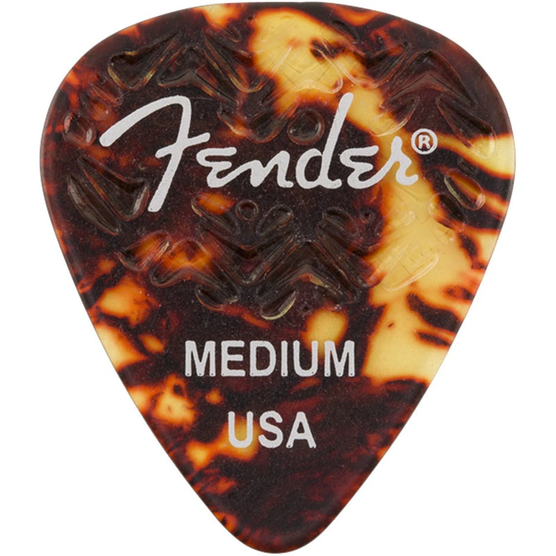 Fender Wavelength 351 Medium Celluloid Picks - Pack of 6