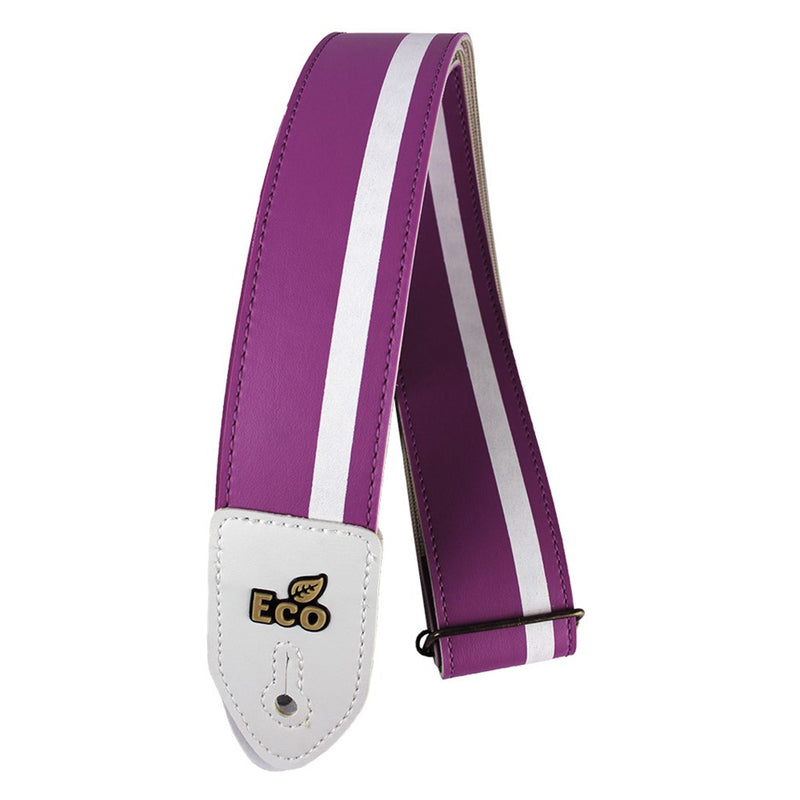 EcoStrap ECO22 Guitar Strap - Aloha Surf Mauve