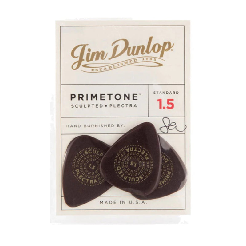 Dunlop Primetone 511P1.5 Sculpted Plectra - Pack of 3