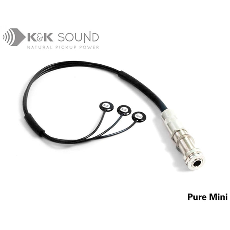 K&K Pure Mini - 3 Head Passive Transducer Pickup