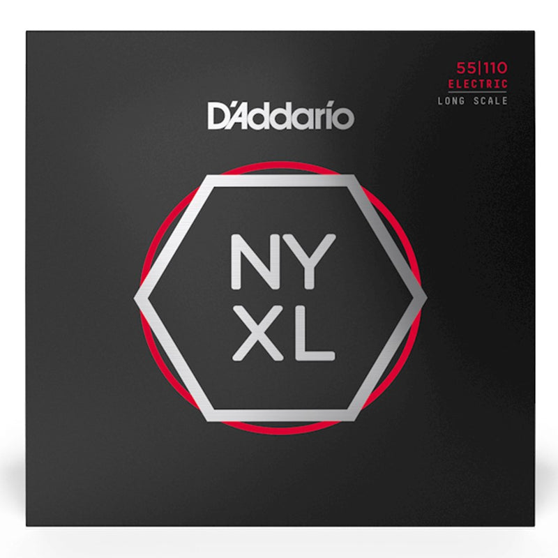 D'Addario NYXL55110 Nickel Wound Bass Strings - Heavy 55-110