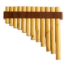 Schwartz Bamboo Straight Panpipe / Panflute, 12-Note - Key of C (A1-E3)