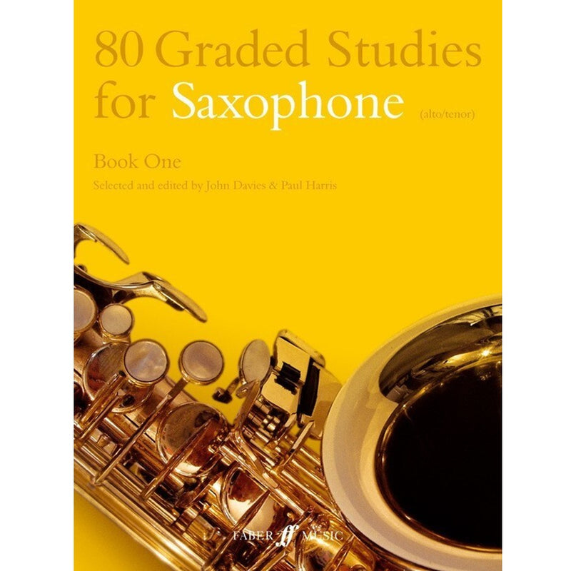 80 Graded Studies for Saxophone Book 1