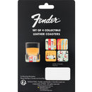 Fender Stratocaster Modern Design Collectable Coaster Set (4)