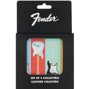 Fender Stratocaster Modern Design Collectable Coaster Set (4)