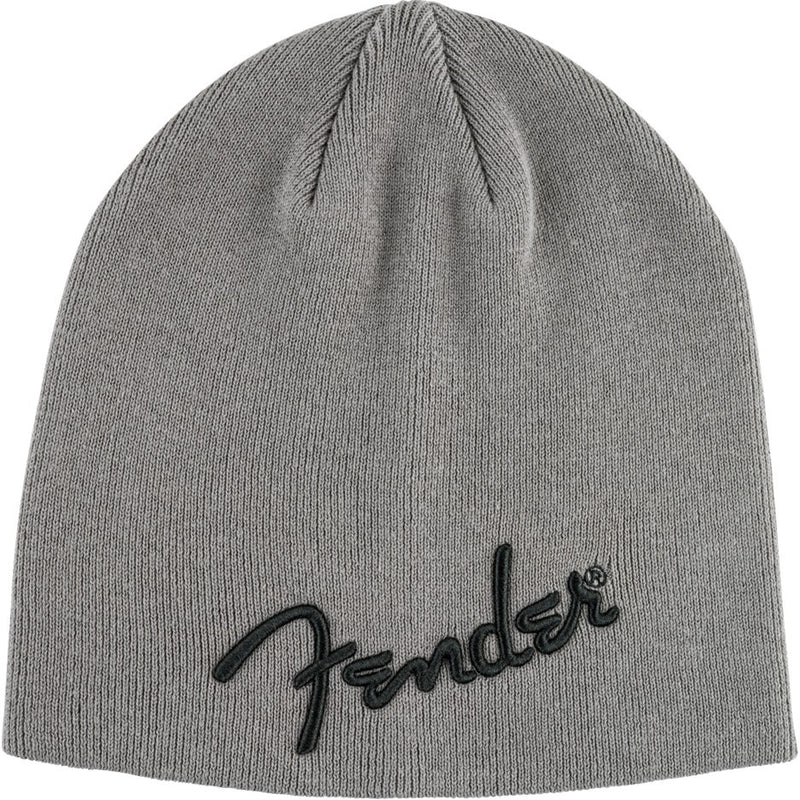 Fender Logo Beanie - Charcoal Heather Gray