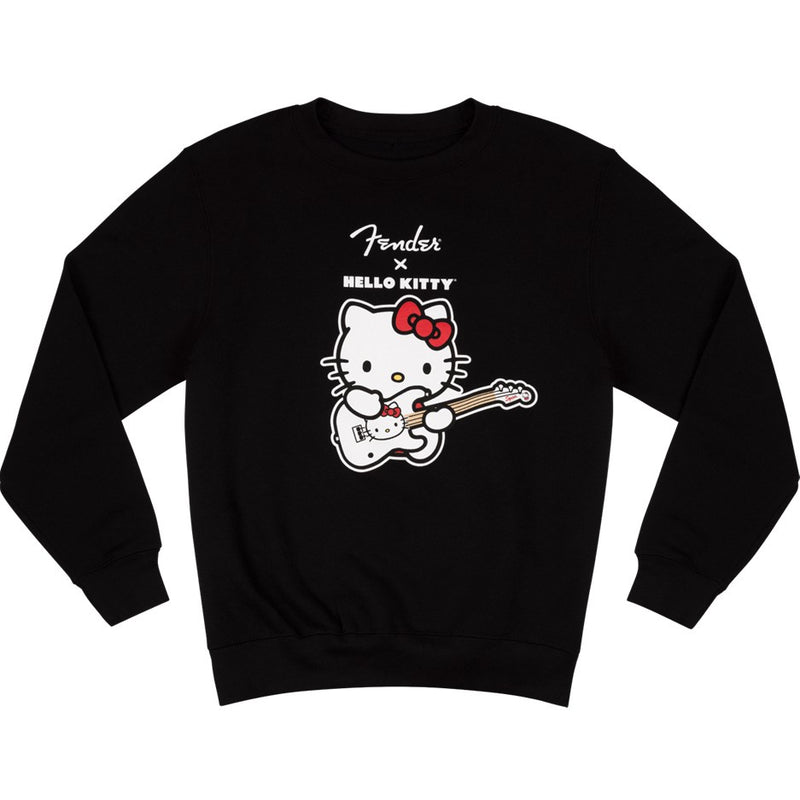 Fender x Hello Kitty Logo Sweatshirt, Black - ALL SIZES