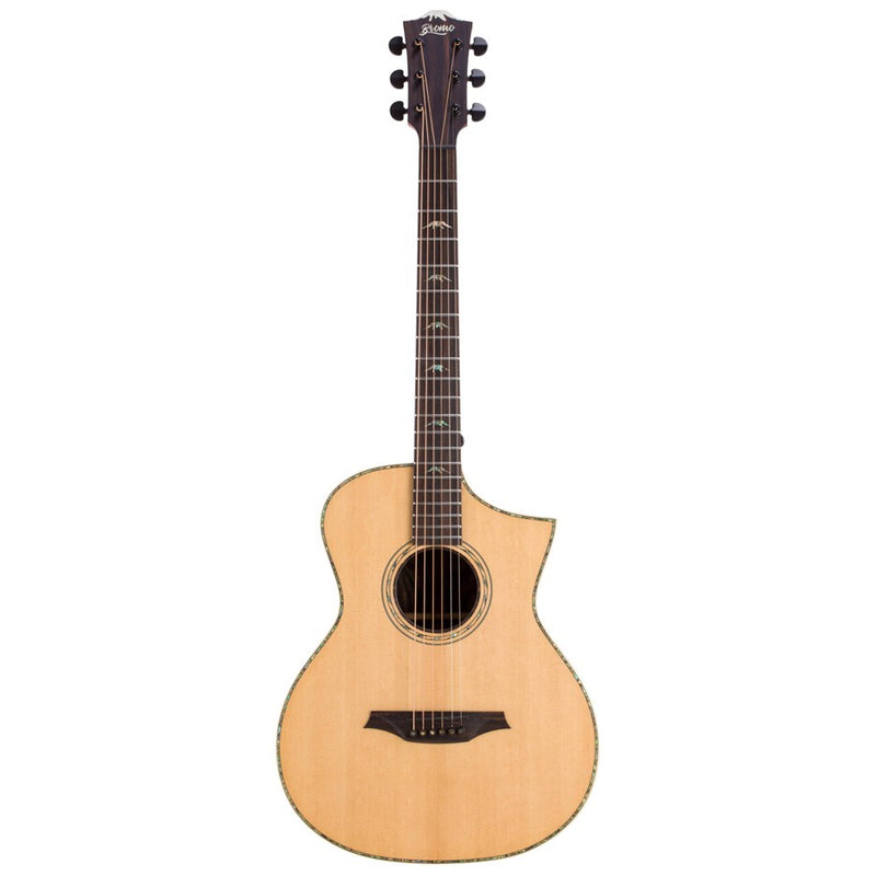 Bromo BAR5CE Grand Auditorium Electric/Acoustic Guitar - Satin