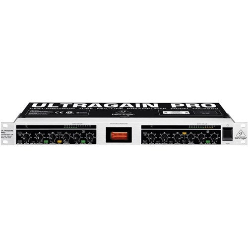 Behringer Ultragain Pro MIC2200 Audiophile Vacuum Tube Microphone/Line Preamplifier