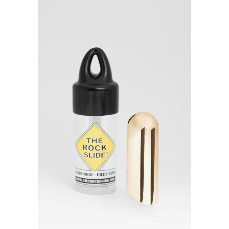 The Rock Slide Polished Brass Ball Tip - Medium