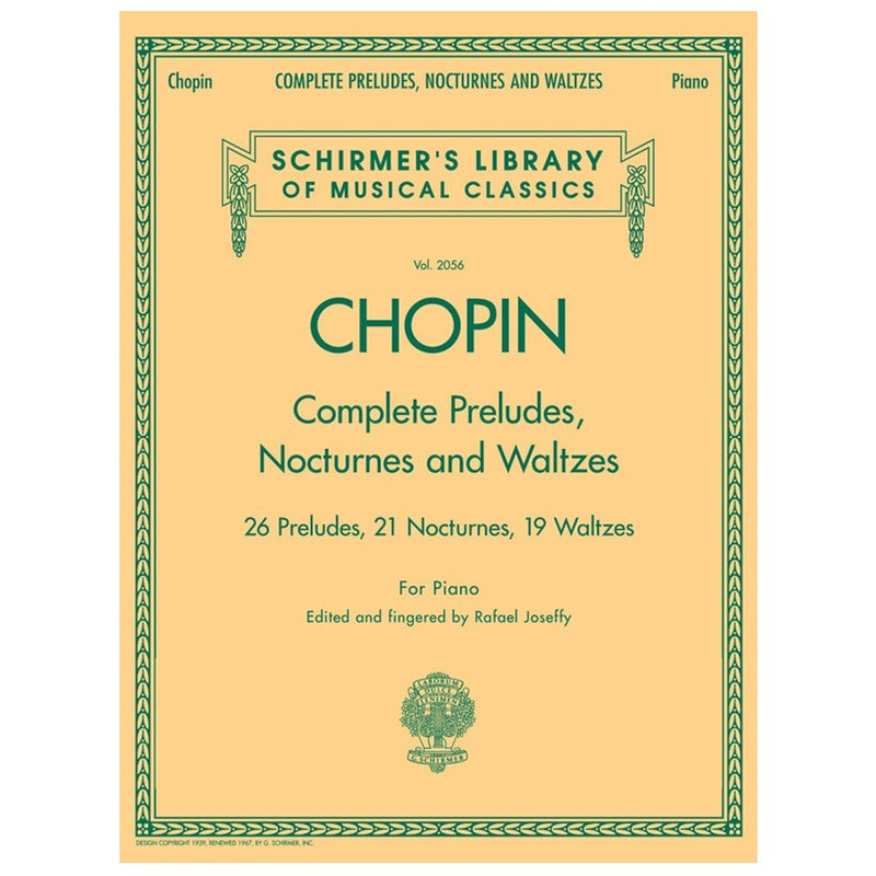 Chopin Complete Preludes, Nocturnes and Waltzes