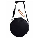 Opus Percussion 12" Metal 11-Note Standard Carves Style Tongue Drum in Chestnut