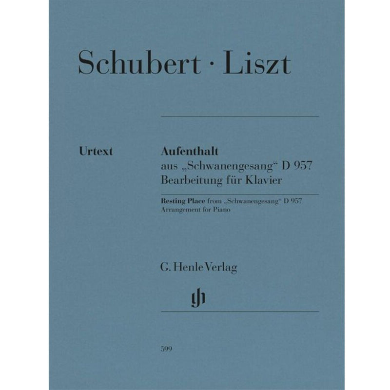 Schubert-Lizst Resting Place from Schwanengesang D 957