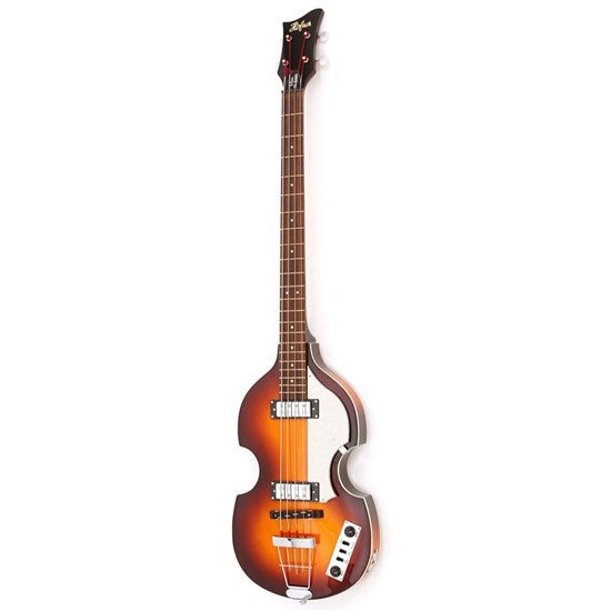 Hofner Ignition Series Violin Bass Guitar w/ Hard Case - Sunburst