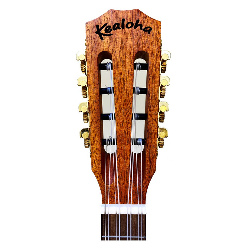 Kealoha KU-Series 8-String AC/EL Tenor Ukulele in Natural Satin Finish