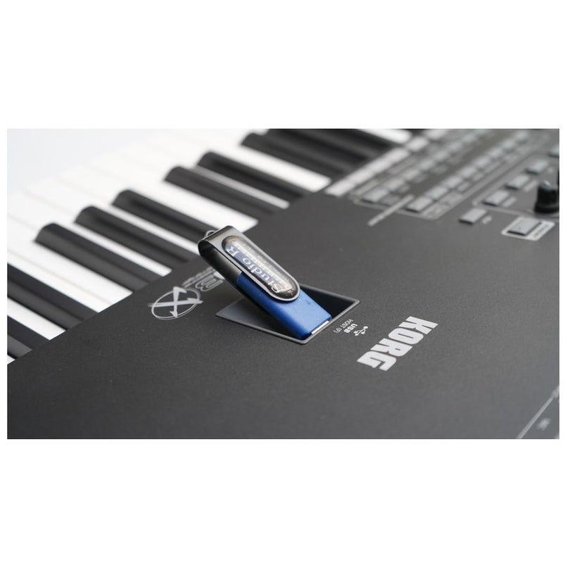 Korg Pa3X Professional Arranger Keyboard - 76 note with Studio R USB
