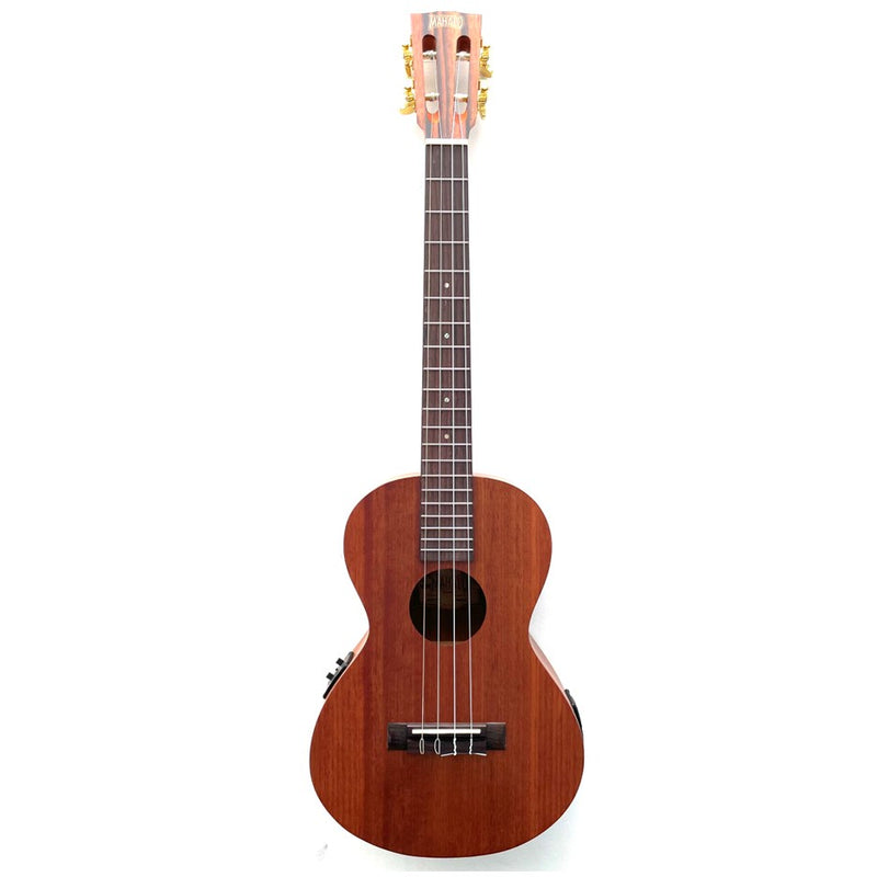 Mahalo MJ4VT Ukulele w/pick-up (Trans Brown) - Baritone